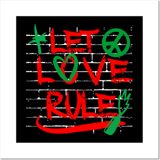 Let Love Rule Design Posters and Art